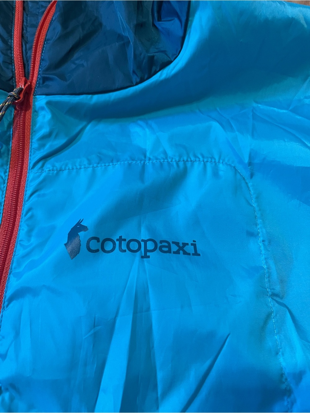 Cotopaxi Teca Windbreaker Full Zip Color Block Lightweight Packable Jacket XS - Picture 5 of 8